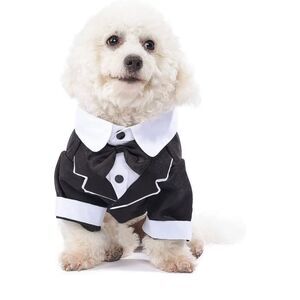 Brand New Spooktacular Creations Business Suit Tuxedo Pet Costume for Dogs Sz XL